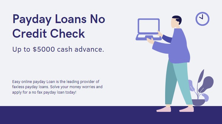 No credit check payday loans